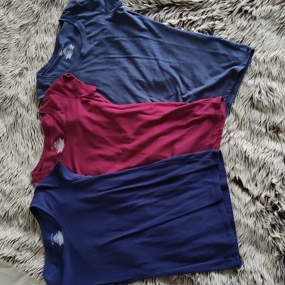 Three no boundaries t-shirts